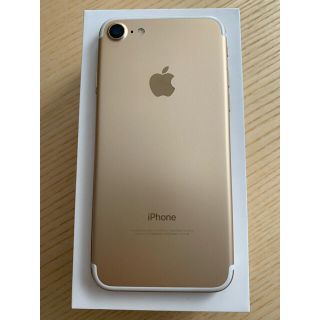 アイフォーン(iPhone)のiPhone 7 Gold 128 GB SIMフリー(スマートフォン本体)