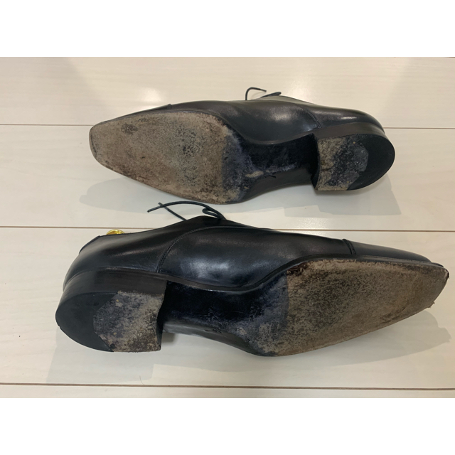 Crockett&Jones(クロケットアンドジョーンズ)のMeccariello ストレートチップ　ブラック　サイズ7 1/2 メンズの靴/シューズ(ドレス/ビジネス)の商品写真
