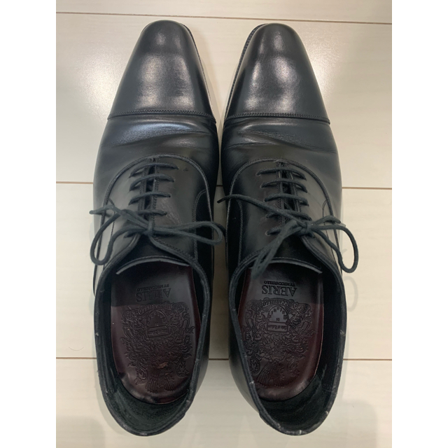 Crockett&Jones(クロケットアンドジョーンズ)のMeccariello ストレートチップ　ブラック　サイズ7 1/2 メンズの靴/シューズ(ドレス/ビジネス)の商品写真