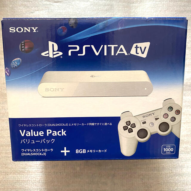 【美品】PS Vita TV Value Pack （VTE-1000AA01）