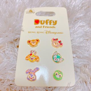 ディズニー(Disney)の香港ディズニー✨ダッフィーフレンズオルメル入りピアス💗(キャラクターグッズ)