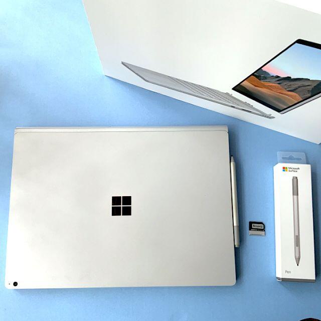 Microsoft(マイクロソフト)の【中古】SurfaceBook3 15inch スマホ/家電/カメラのPC/タブレット(ノートPC)の商品写真