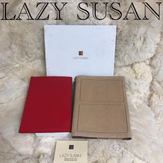 レイジースーザン(LAZY SUSAN)のパスポートケース　ブックカバー　手帳ケース　トラベル　レザー　本皮　本革(旅行用品)