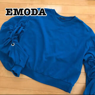 エモダ(EMODA)の95. 美品　EMODA トレーナー(トレーナー/スウェット)