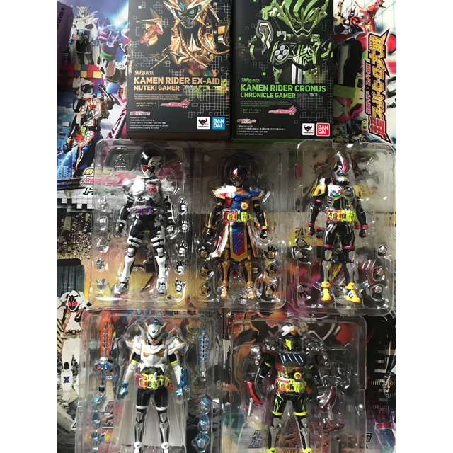 フィギュアーツ仮面ライダーエグゼイドセット 【初売り】 www