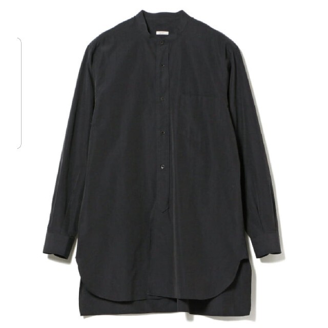 COMOLI　コモリバンドカラーシャツ/NAVY size3