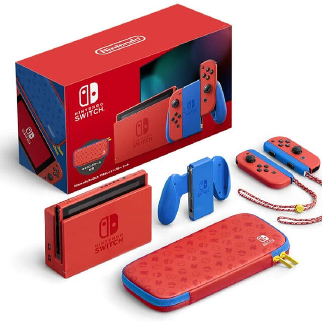 【新品•未開封】マリオレッド×ブルー セット　ニンテンドー　スイッチ