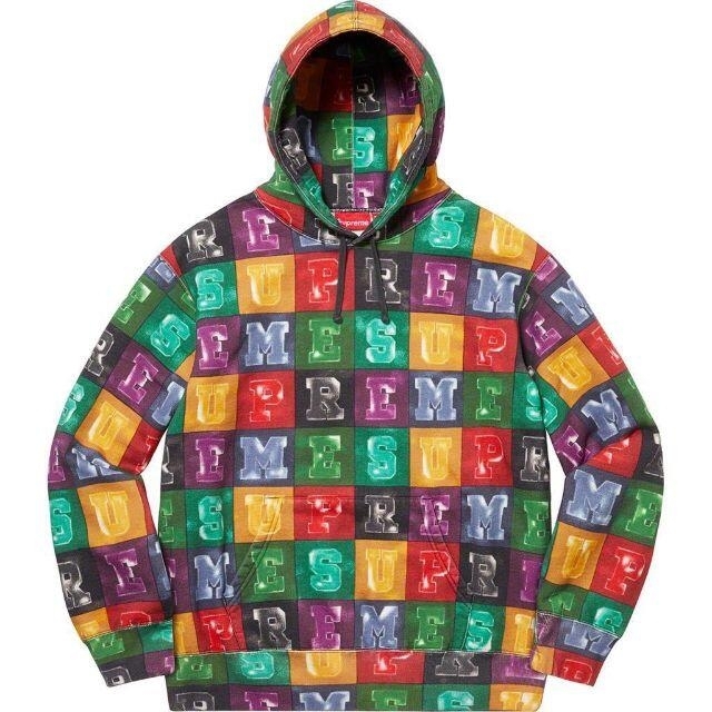 Supreme Blocks Hooded Sweatshirt シュプリーム