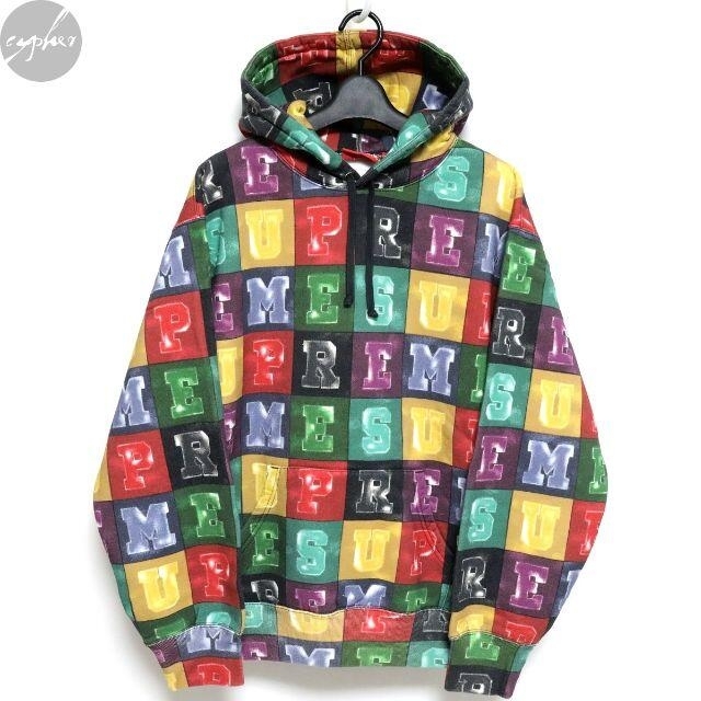 Supreme Blocks Hooded Sweatshirt シュプリーム