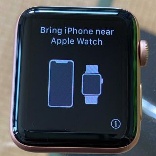 アップルウォッチ(Apple Watch)のApple Watch Series 3 GPS アルミニウム 42mm(スマートフォン本体)