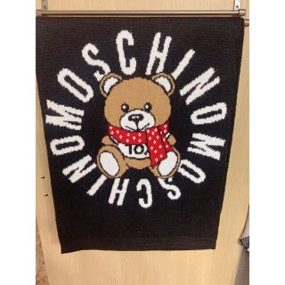 モスキーノ(MOSCHINO)の美品 MOSCHINO マフラー ベア くま (マフラー/ショール)