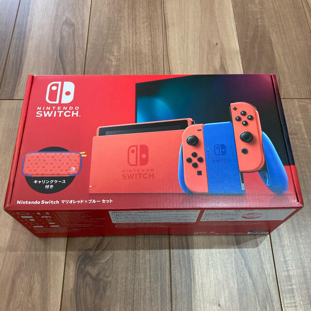 エンタメ/ホビー新品★即日発送　Nintendo Switch マリオレッド×ブルーセット