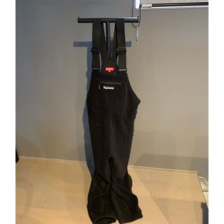 シュプリーム(Supreme)の最終値下げ！Supreme Polartec® Overalls ブラック XL(サロペット/オーバーオール)