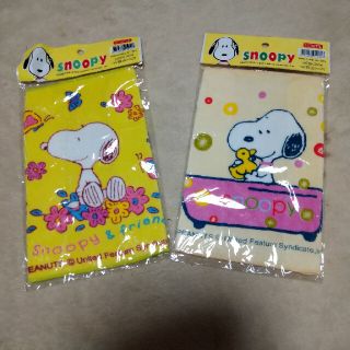 スヌーピー(SNOOPY)のスヌーピー　タオルハンカチ　2枚セット(ハンカチ)