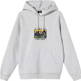 海外限定 メキシコ製 入手困難 STUSSY CROWN hoodie パーカー