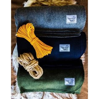 SALE】 WOOLLY ウールブランケット ミリタリー ウーリーマンモス
