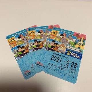 ディズニー(Disney)のディズニーリゾートライン2DAYPASS(遊園地/テーマパーク)