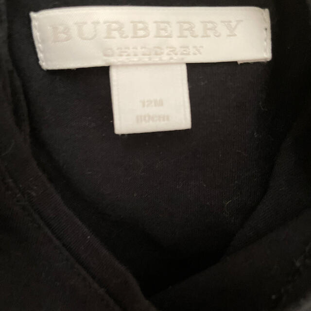 BURBERRY(バーバリー)のバーバリー　Tシャツ　12m 80 キッズ/ベビー/マタニティのベビー服(~85cm)(Ｔシャツ)の商品写真