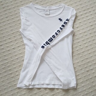 アバクロンビーアンドフィッチ(Abercrombie&Fitch)のアバクロの長袖シャツです。(Tシャツ(長袖/七分))