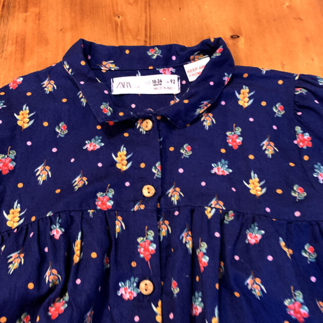 ZARA KIDS(ザラキッズ)のZARA Baby 花柄ワンピース キッズ/ベビー/マタニティのキッズ服女の子用(90cm~)(ワンピース)の商品写真