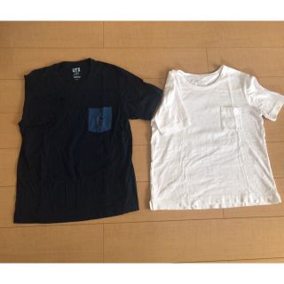 ムジルシリョウヒン(MUJI (無印良品))のTシャツ2枚セット(UT.無印良品)(Tシャツ(半袖/袖なし))