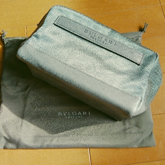 BVLGARI(ブルガリ)の【新品】BVLGARI ポーチ 化粧袋付き メンズのバッグ(その他)の商品写真