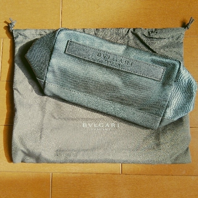 BVLGARI(ブルガリ)の【新品】BVLGARI ポーチ 化粧袋付き メンズのバッグ(その他)の商品写真