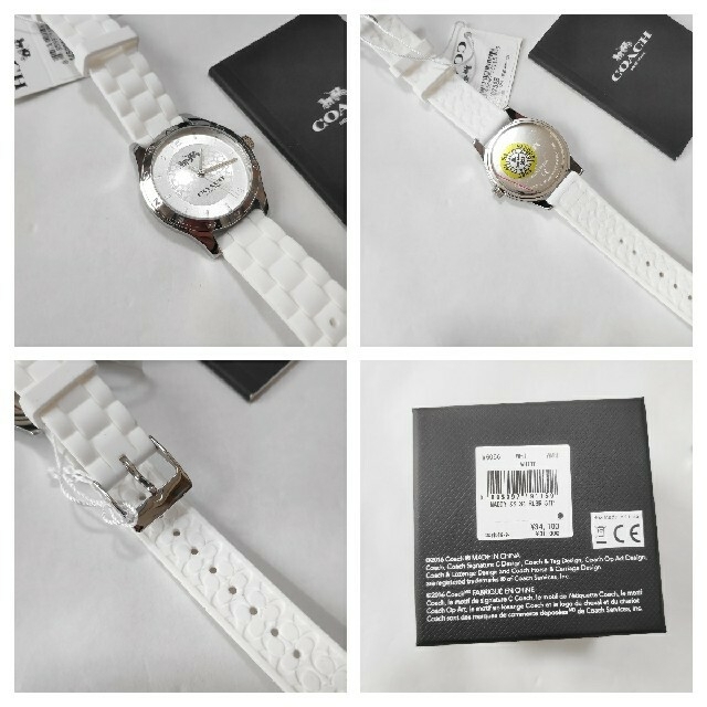 COACH(コーチ)の新品☆コーチ☆レディース ラバーストラップ ウォッチ レディースのファッション小物(腕時計)の商品写真