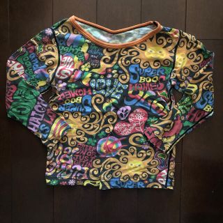 スーパーブーホームズ(SUPER BOO HOMES)の長袖 シャツ　アンダーウェア　100 カラフル  (Tシャツ/カットソー)