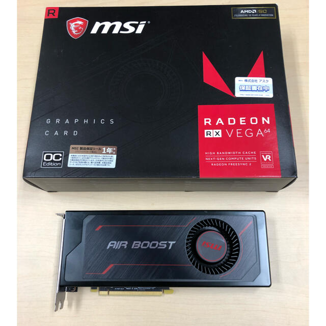 msi Radeon RX VEGA 64 OC Editionのサムネイル