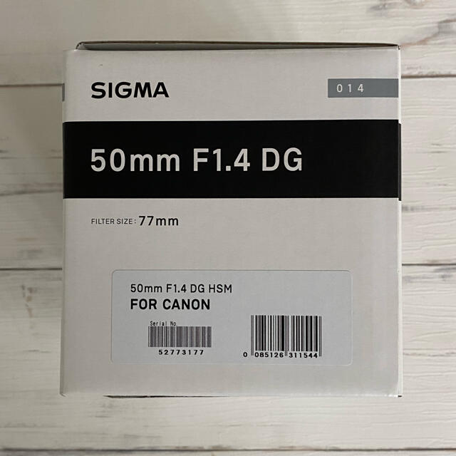 レンズ(単焦点)SIGMA 50mm F1.4 art Canon