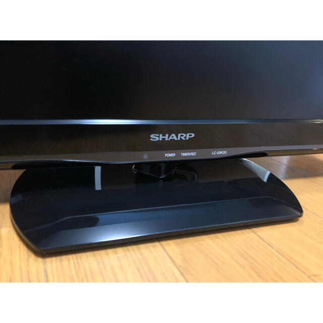 SHARP(シャープ)のシャープ 液晶テレビ LC-22K 20-B スマホ/家電/カメラのテレビ/映像機器(テレビ)の商品写真