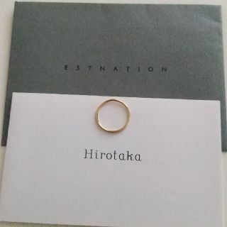 エストネーション(ESTNATION)のhirotaka ヒロタカ ピンキーリング 18k(リング(指輪))