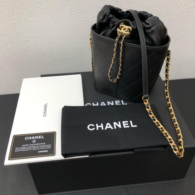 春夏CHANEL 21C 新作新品 巾着チェーンショルダーバッグ