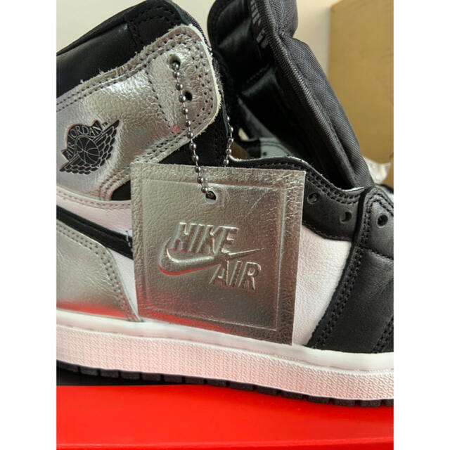 NIKE エアジョーダン1 silver toe 25㎝　値下げ不可 2