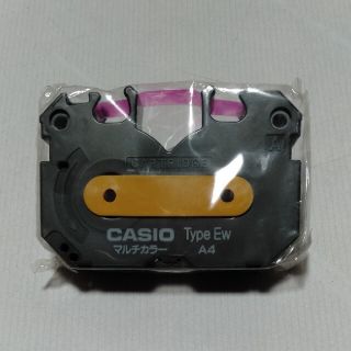 カシオ(CASIO)のワープロインクリボン ＣＡＳＩＯ Type EW マルチカラーインクリボン Ａ４(オフィス用品一般)