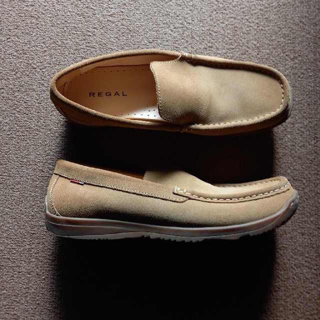 REGAL(リーガル)のREGAL / スリッポン/ ベージュ色（Y645AC) #42 メンズの靴/シューズ(スリッポン/モカシン)の商品写真