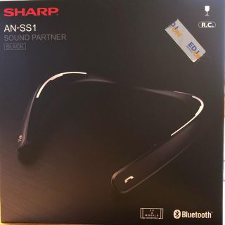 シャープ(SHARP)のSHARP ハンズフリーイヤホン（中古）(ヘッドフォン/イヤフォン)