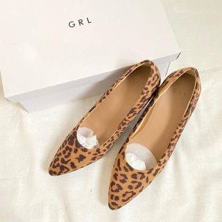 グレイル(GRL)のGRL グレイル ハイヒール パンプス レオパード ヒョウ柄 22.5(ハイヒール/パンプス)