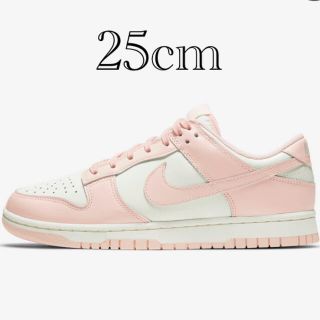 ナイキ(NIKE)のNIKE WMNS DUNK LOW ORANGE PEARL 25cm(スニーカー)