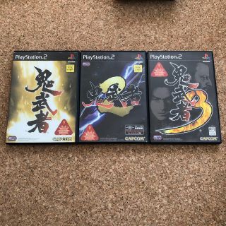 プレイステーション2(PlayStation2)のPlayStation2   鬼武者　3本セット(家庭用ゲームソフト)