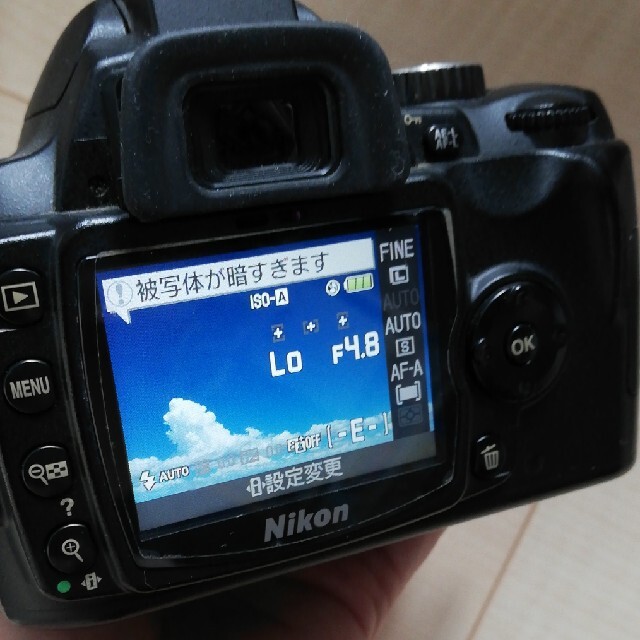 nikon　一眼レフカメラ　D60 スマホ/家電/カメラのカメラ(デジタル一眼)の商品写真