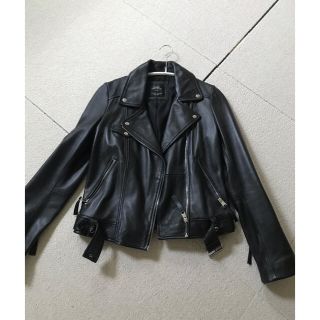 ザラ(ZARA)のzara レザージャケット(ライダースジャケット)