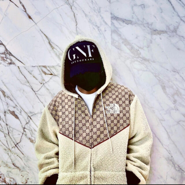 Gucci(グッチ)のGucci x The North Face GG canvas ボアパーカー メンズのジャケット/アウター(マウンテンパーカー)の商品写真