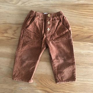 ザラ(ZARA)のZARA baby ベルベットパンツ　サイズ86(パンツ)