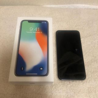 アイフォーン(iPhone)の完全ジャンク　起動せず　水没　iPhone X 256GB softbank(携帯電話本体)