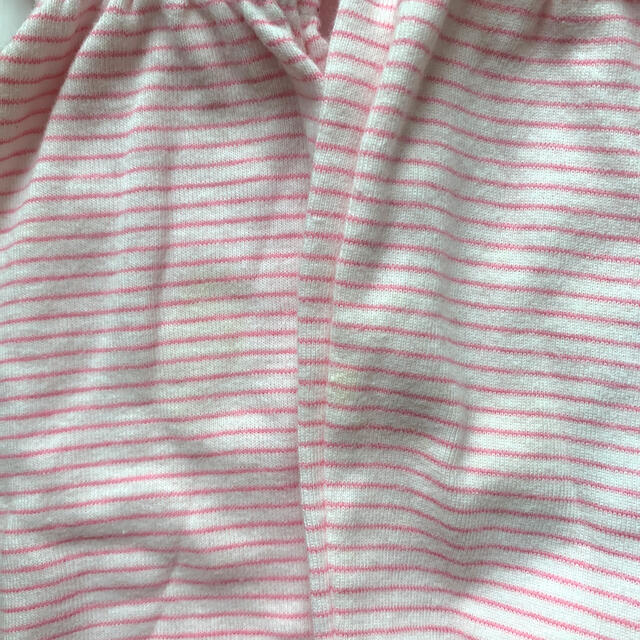 PETIT BATEAU(プチバトー)の【プチバトー】フリル長袖Tシャツ 18m/81cm キッズ/ベビー/マタニティのベビー服(~85cm)(シャツ/カットソー)の商品写真