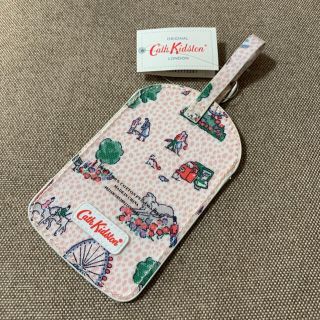 キャスキッドソン(Cath Kidston)の【新品♪】キャスキッドソン 定期入 ネームタグ IDホルダー ICカード(名刺入れ/定期入れ)