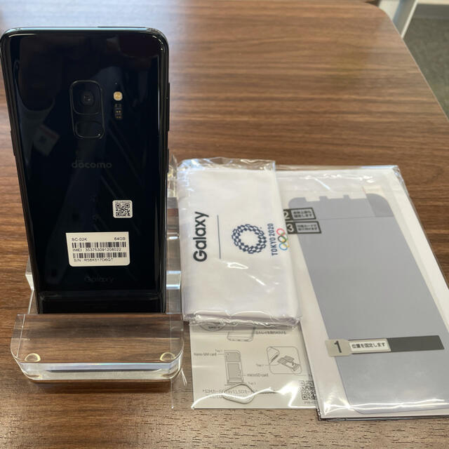 sc02k GALAXY S9 ブラック　極美品　SIMロック解除済み