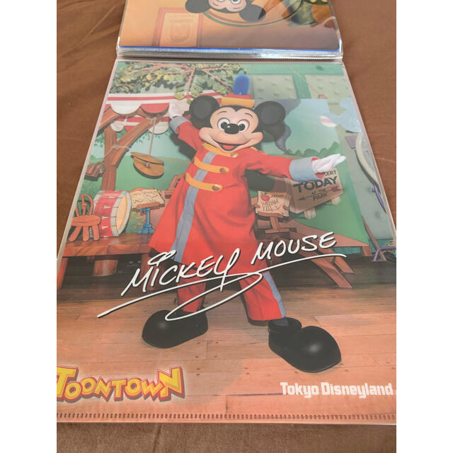Disney(ディズニー)のディズニーランド　ミートミッキー　ファイル エンタメ/ホビーのアニメグッズ(クリアファイル)の商品写真